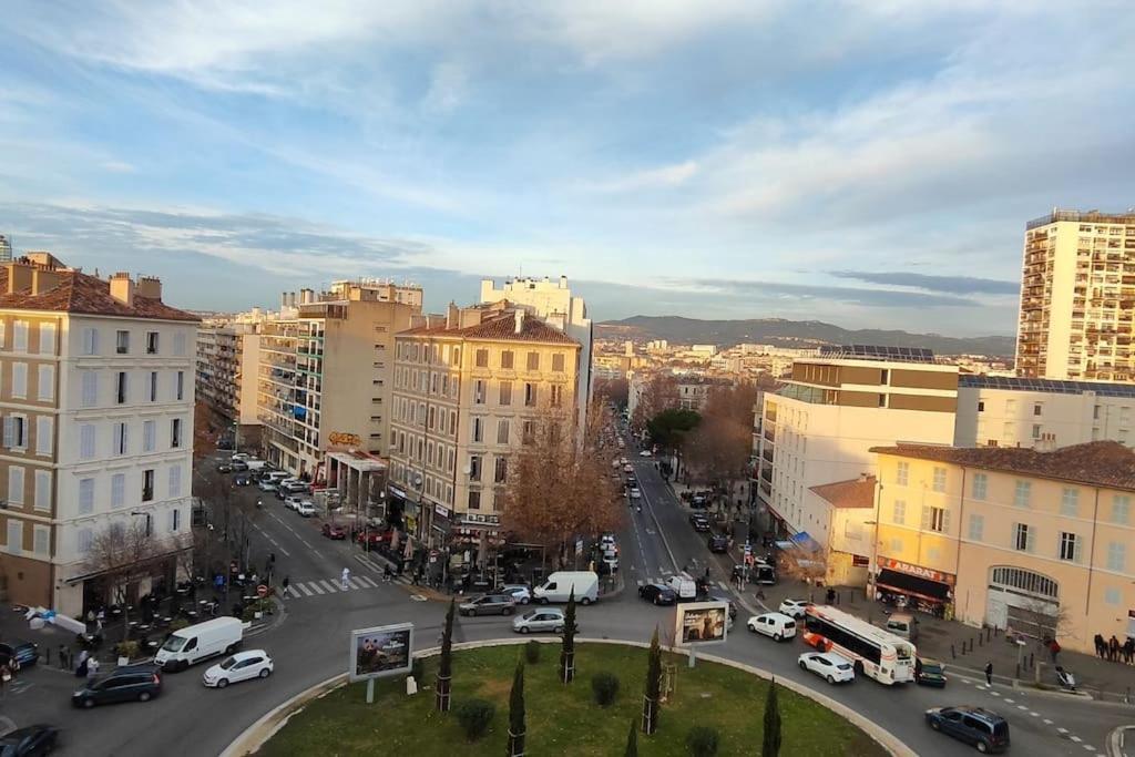 Vue Mer Et Et Notre Dame Centre Ville Avec Balcon Et Parking 마르세유 외부 사진